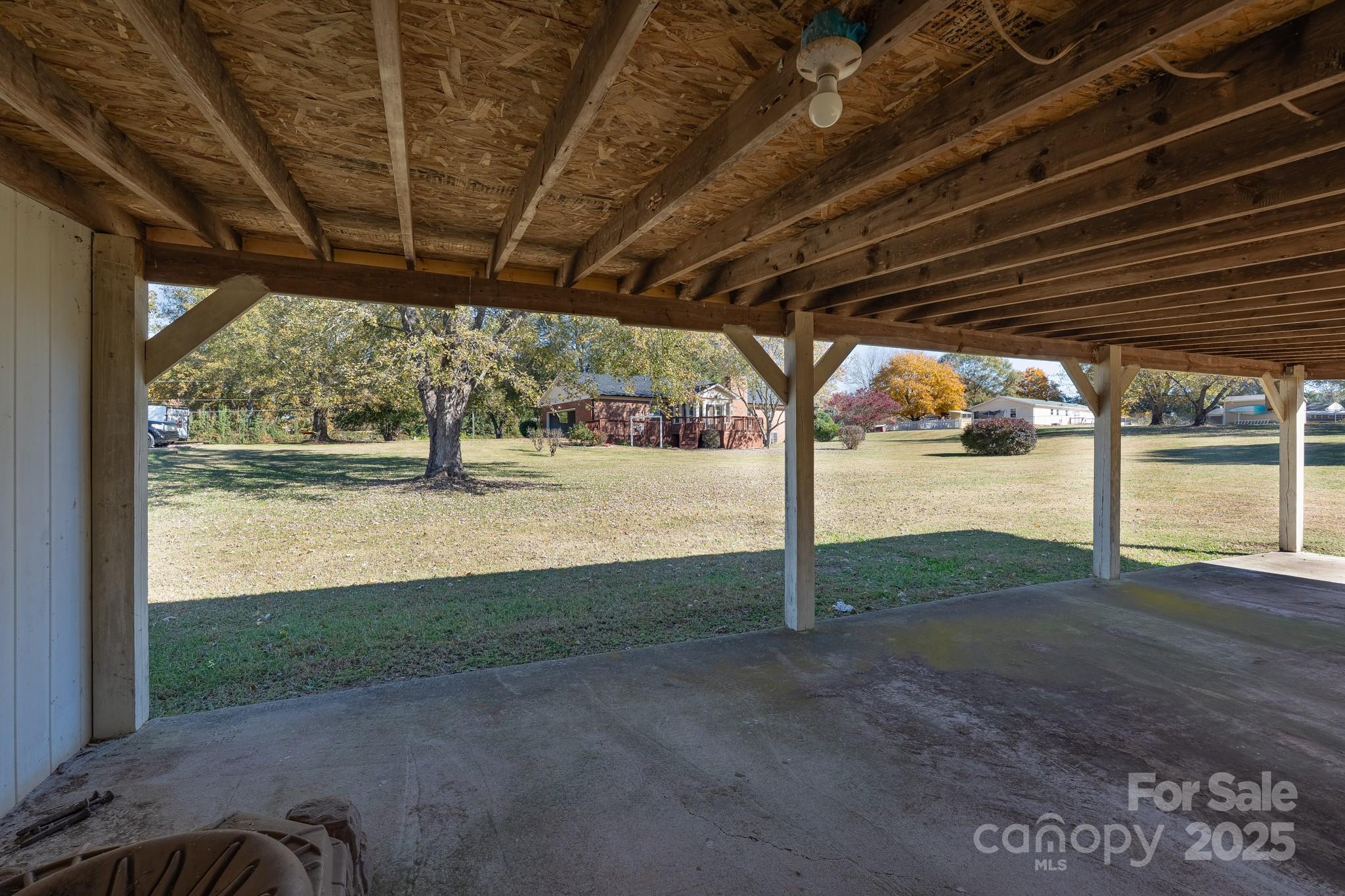 3105 West Zion Church Road Shelby, NC 28150 - Photo 38 of 44 a view of a backyard of a house