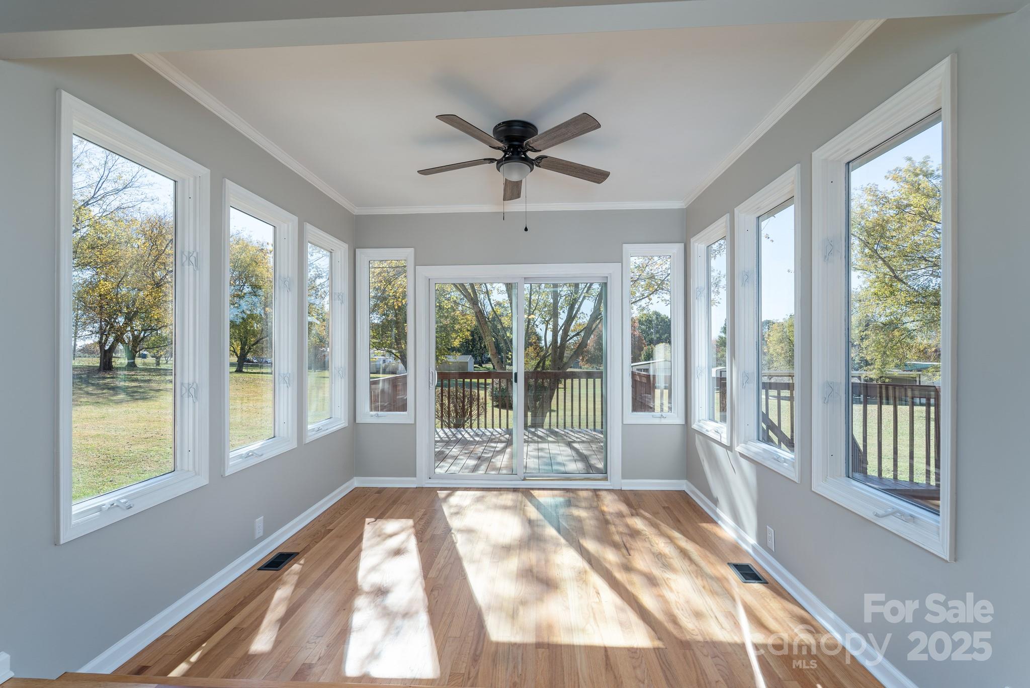 3105 West Zion Church Road Shelby, NC 28150 - Photo 10 of 44 a view of an empty room with a balcony