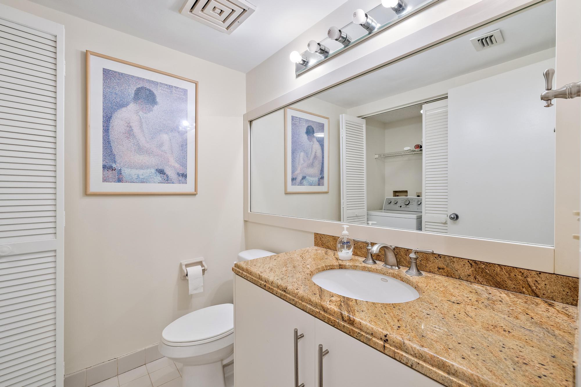 3970 North Ocean Drive, Unit 6 Singer Island, FL 33404 - Photo 24 of 55 Half Bath & Laundry