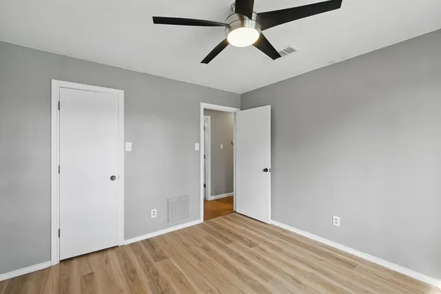 wooden floor in an empty room