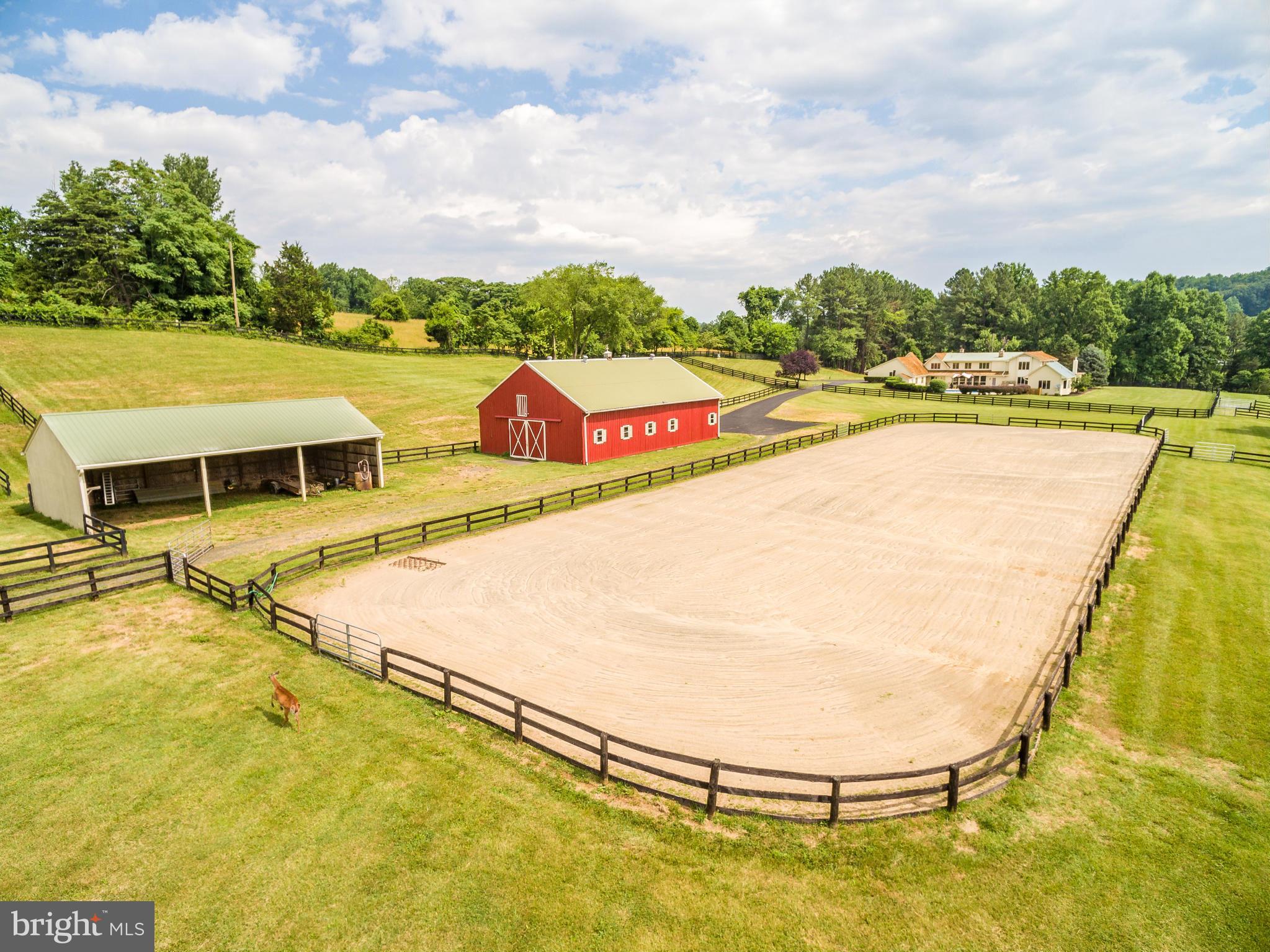 7547 Keith Road Warrenton, VA 20186 - Photo 24 of 30 Stable and ring