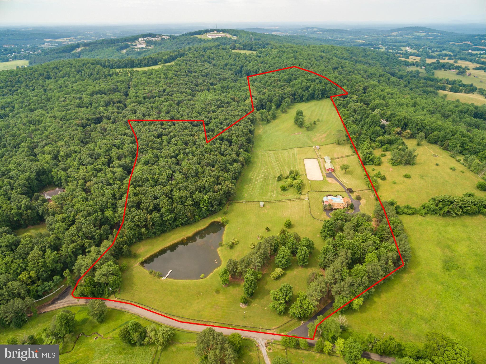 7547 Keith Road Warrenton, VA 20186 - Photo 30 of 30 Aerial