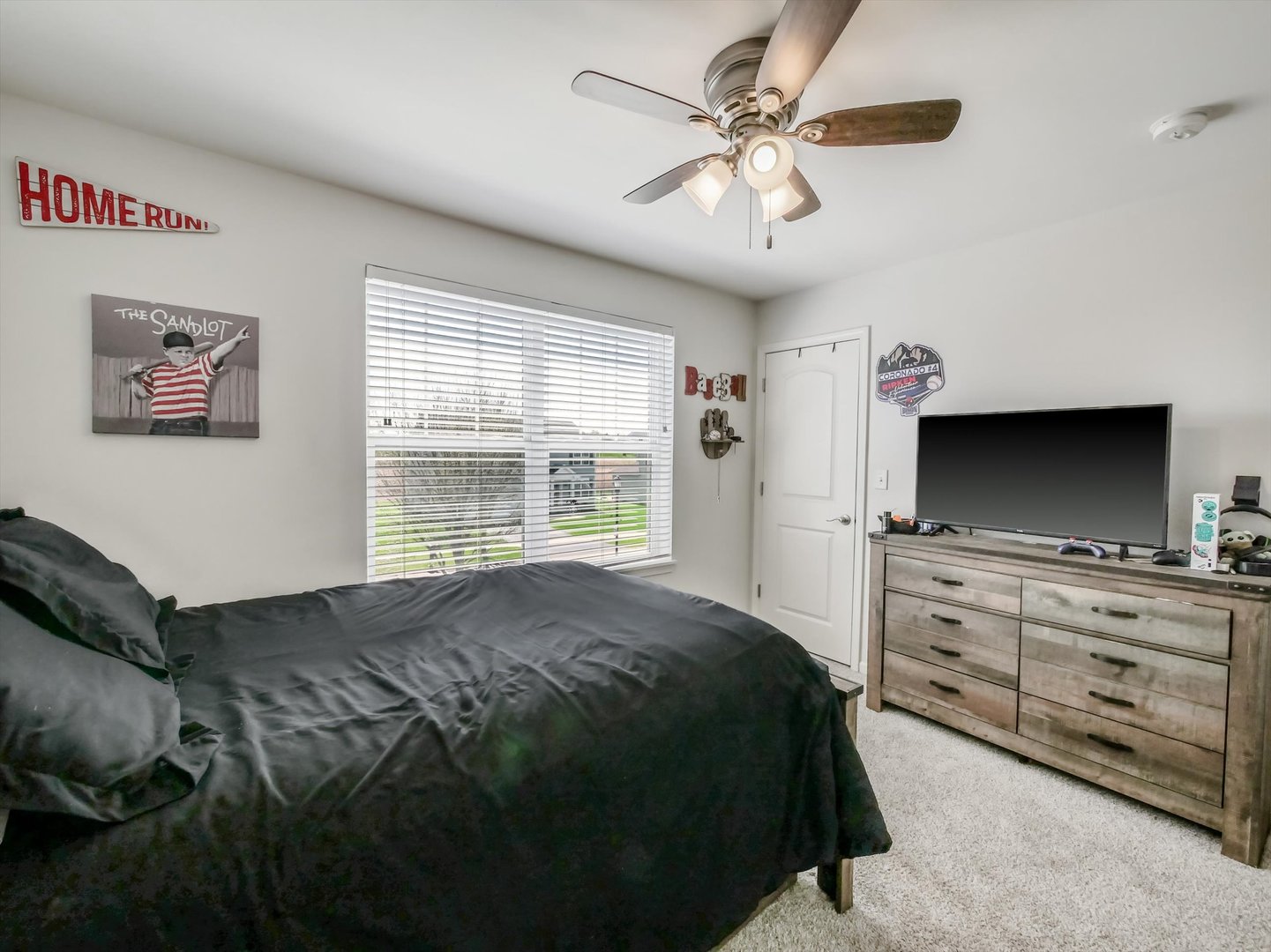32 Catamaran Circle Pingree Grove, IL 60140 - Photo 27 of 46 a bedroom with a bed and a flat screen tv