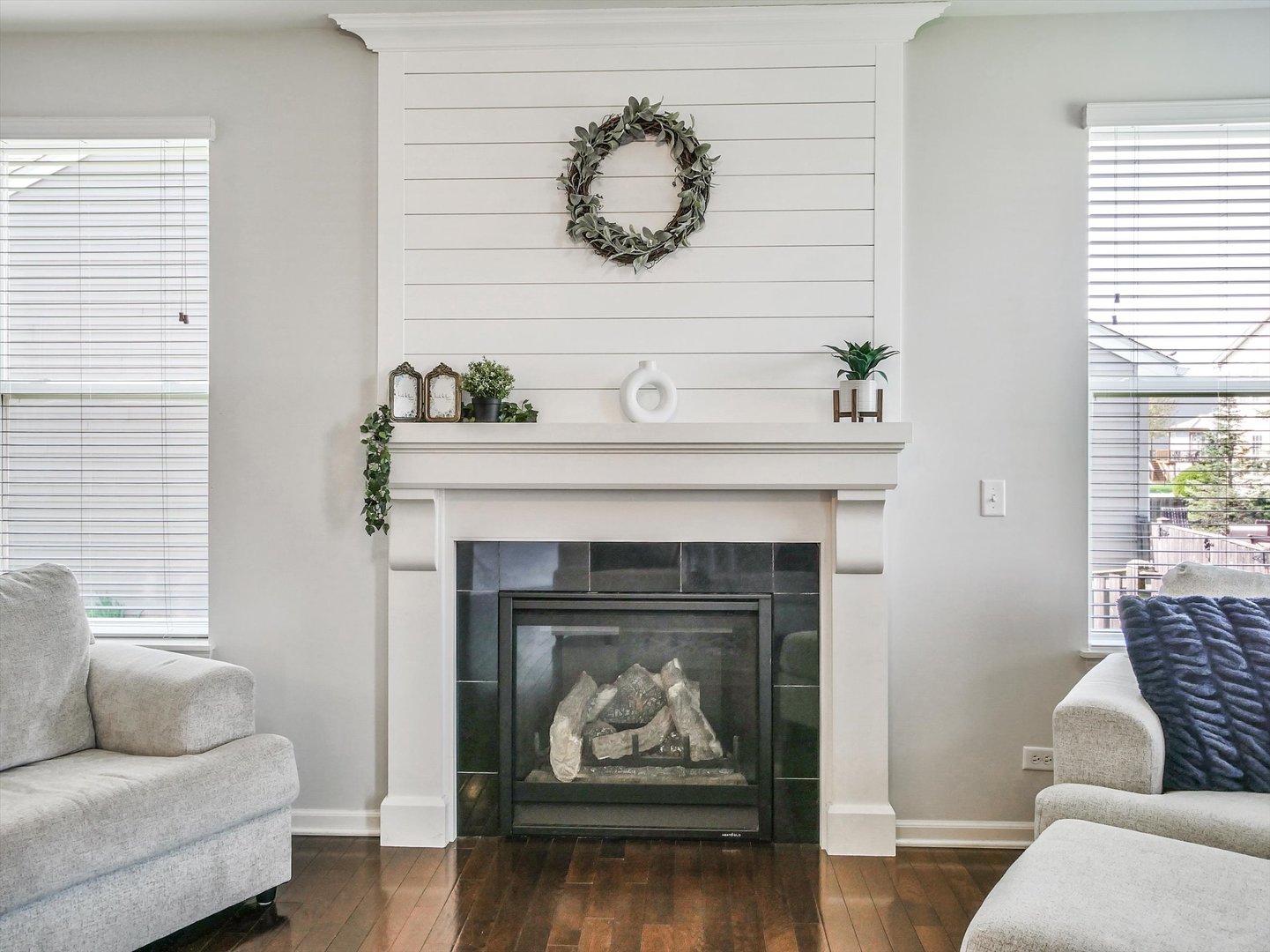 32 Catamaran Circle Pingree Grove, IL 60140 - Photo 10 of 46 a living room with furniture and a fireplace