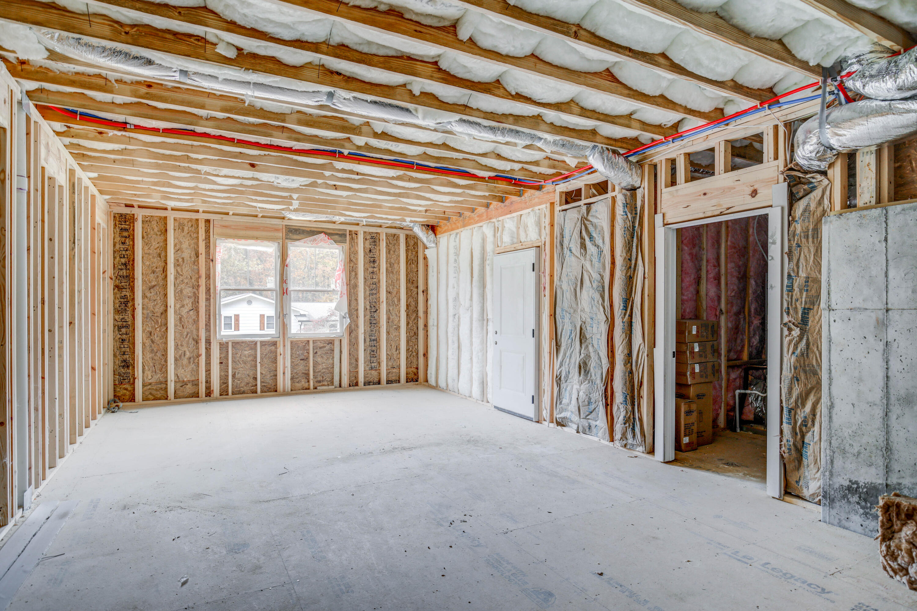 4726 North Forest Road Hixson, TN 37343 - Photo 24 of 52 Unfinished Basement w/ Room For Bath