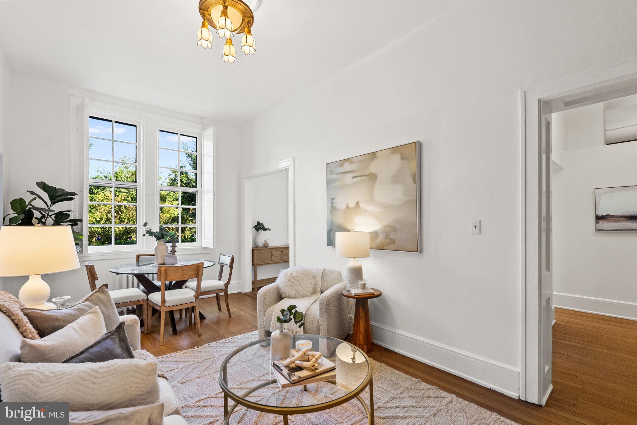3039 Macomb Street Northwest, Unit 35 Washington, DC 20008 - Photo 13 of 50 High ceilings throughout