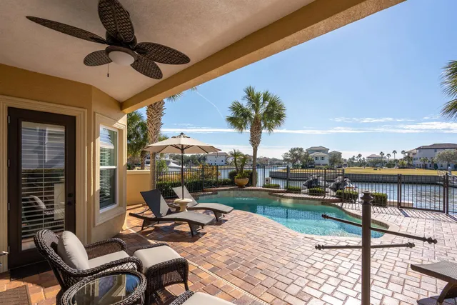 an aerial view of a houses