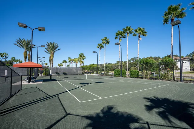 an aerial view of a house with a lake view