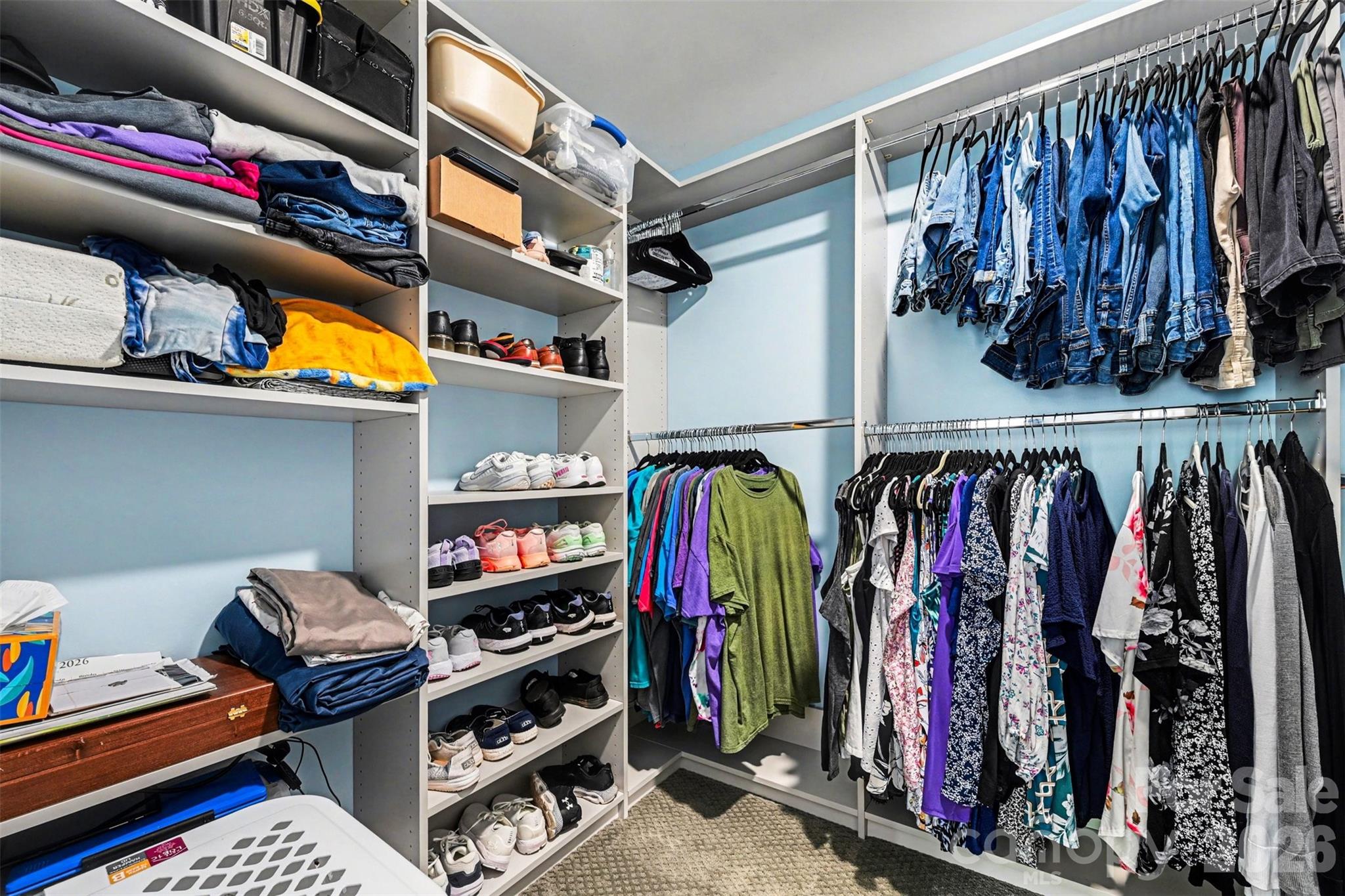 391 Lone Tree Lane Clover, SC 29710 - Photo 15 of 27 a view of walk in closet with clothes and shoes