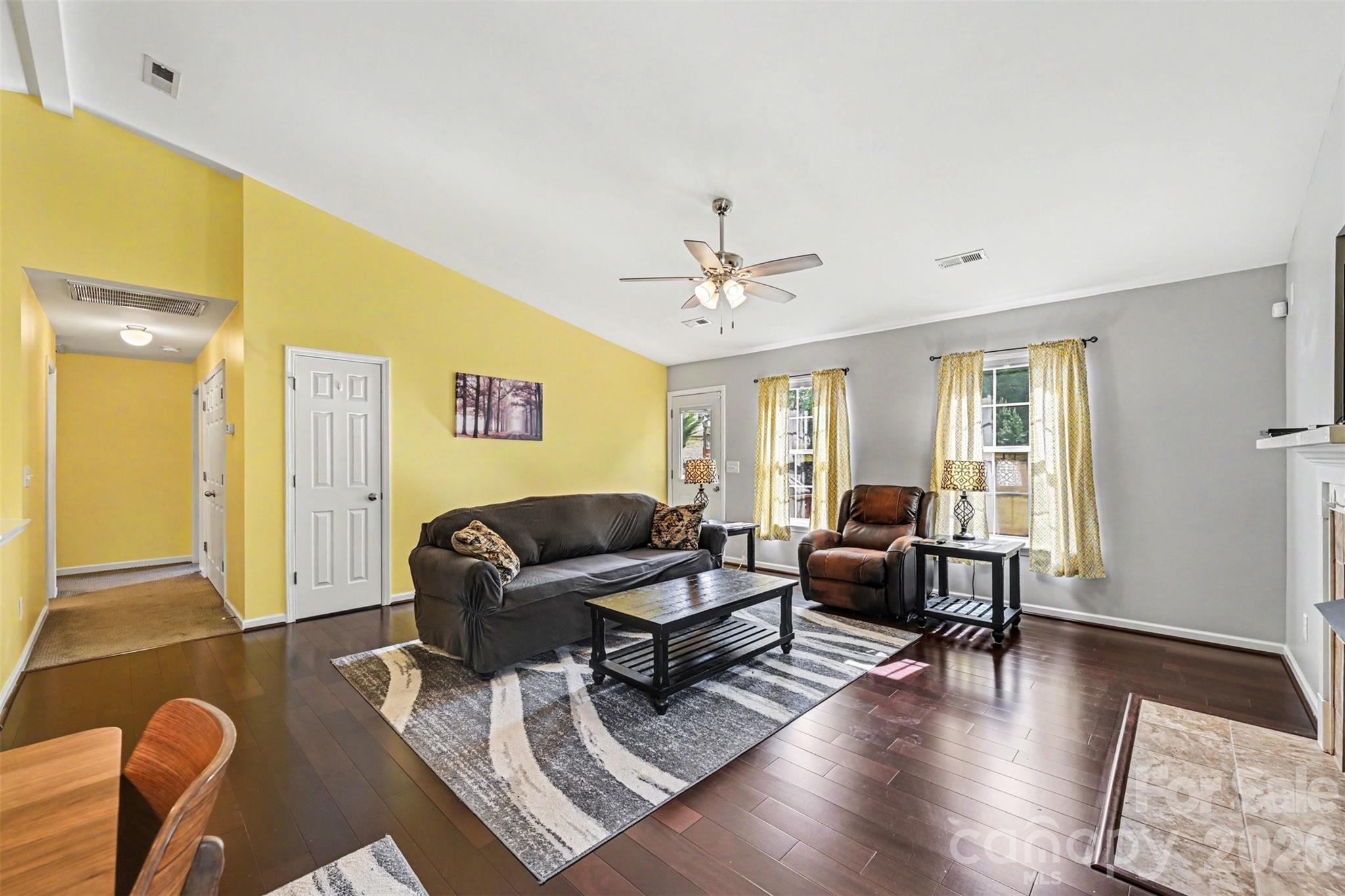 391 Lone Tree Lane Clover, SC 29710 - Photo 3 of 27 a living room with furniture and wooden floor