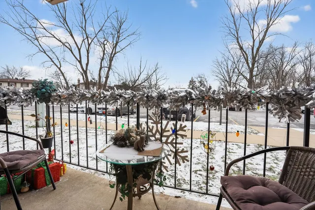 a view of balcony and patio