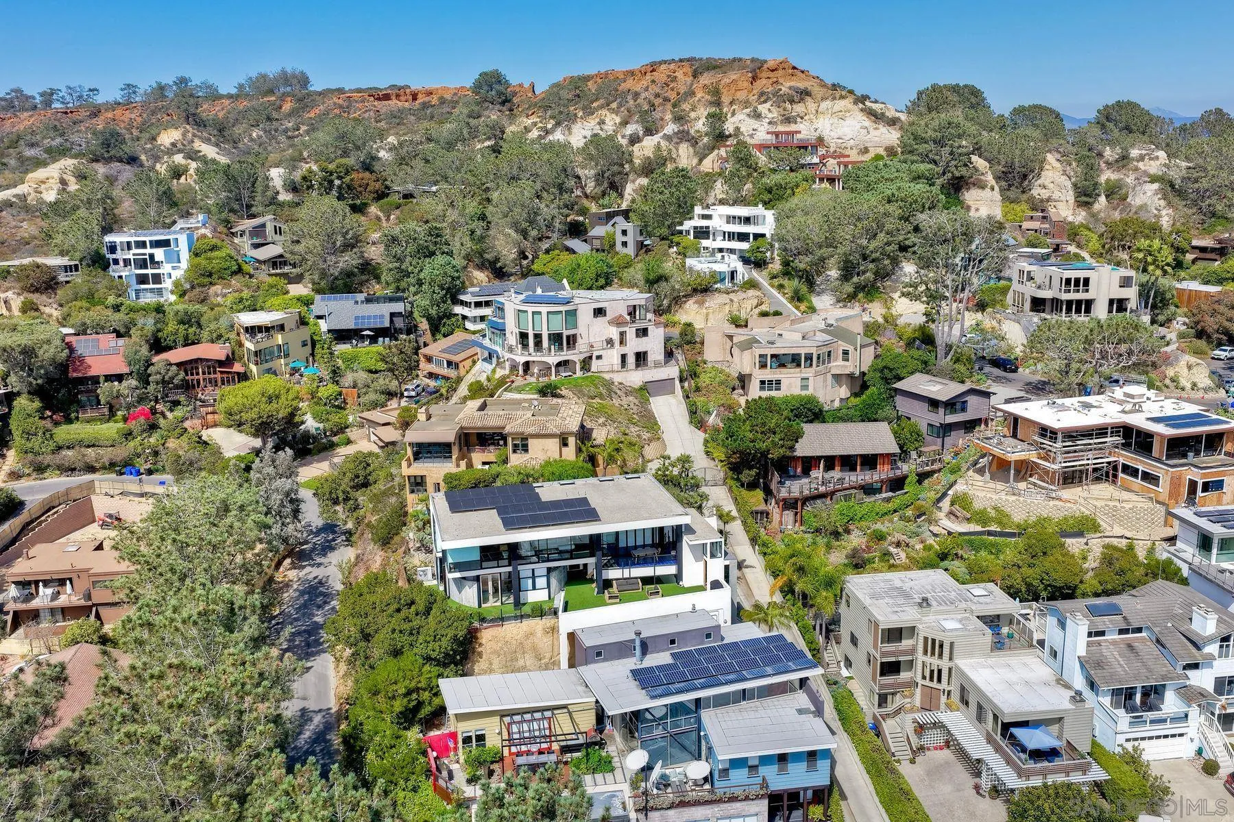 12911 Via Grimaldi Del Mar, CA 92014 - Photo 40 of 41 an aerial view of a city