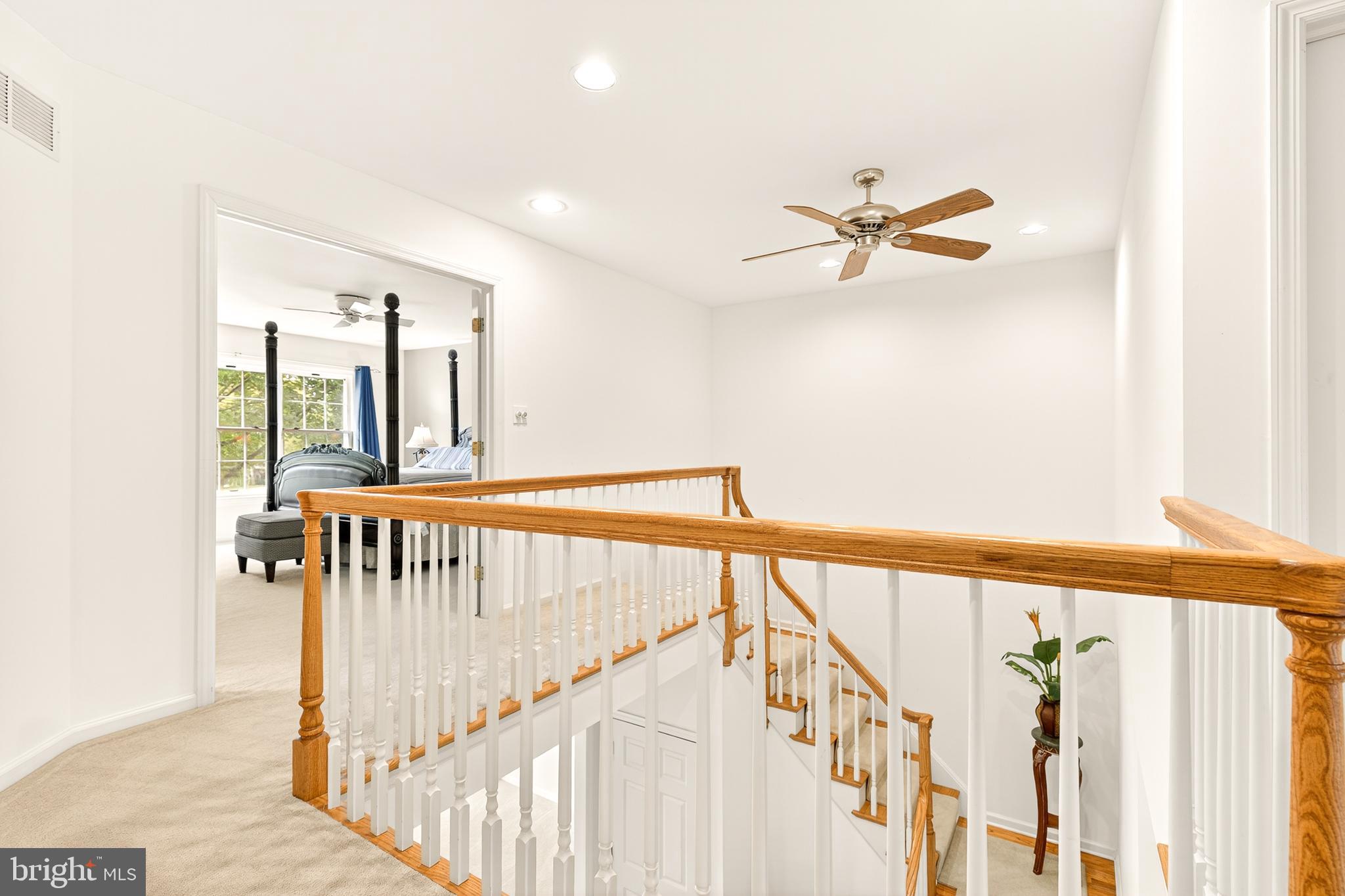 634 Northfield Road Lititz, PA 17543 - Photo 18 of 34 a view of staircase with railing and white walls
