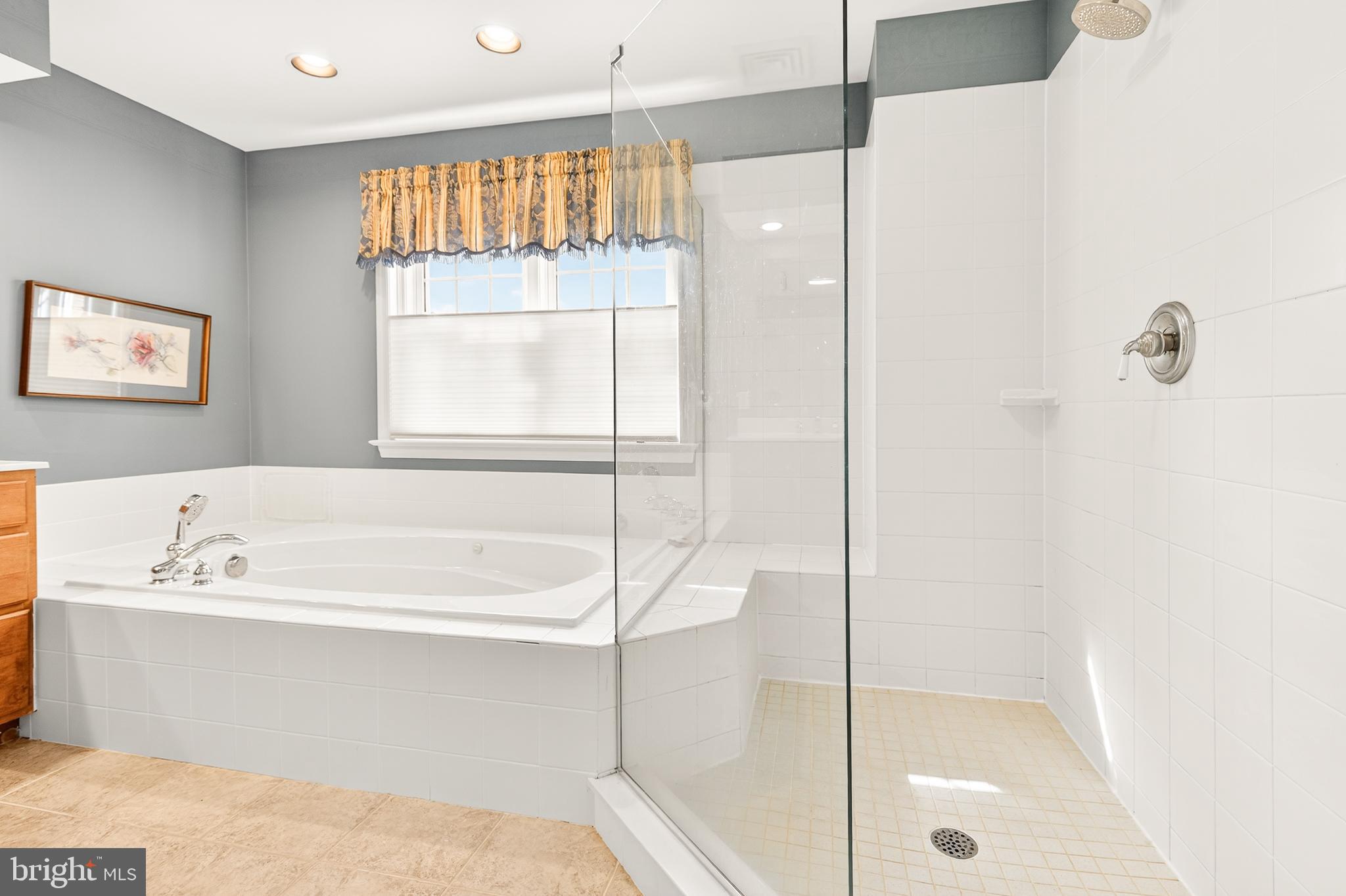 634 Northfield Road Lititz, PA 17543 - Photo 22 of 34 a bathroom with a bathtub and a shower