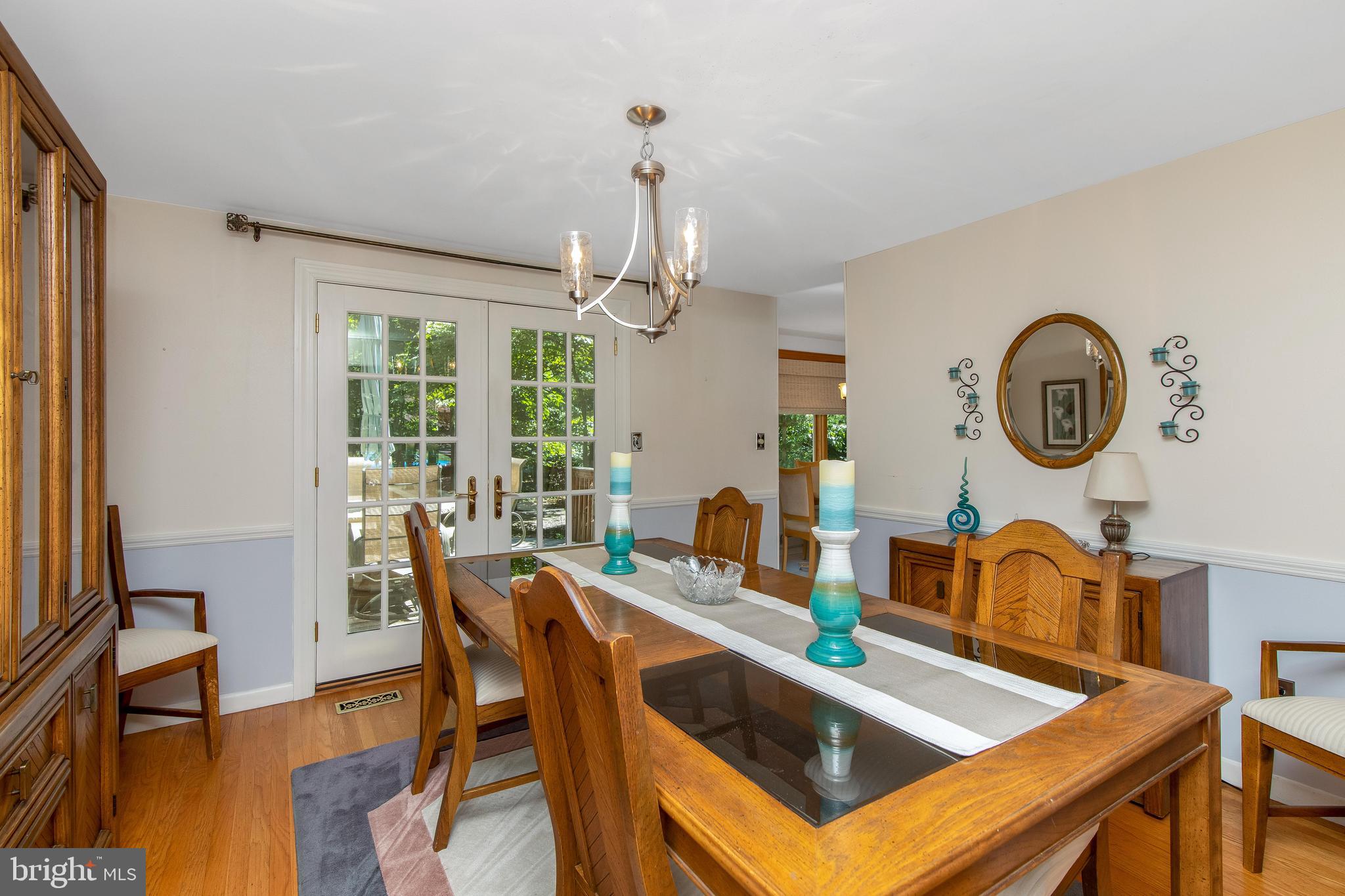 107 West Riding Road Cherry Hill, NJ 08003 - Photo 13 of 44 Dining Room, French Doors to the Deck