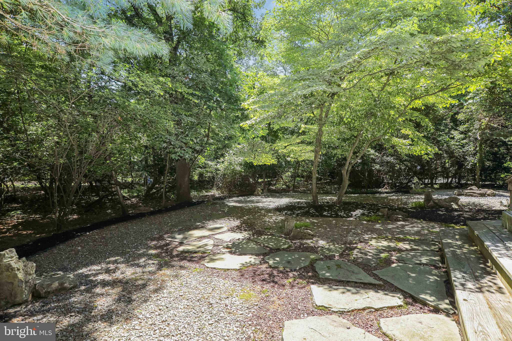 107 West Riding Road Cherry Hill, NJ 08003 - Photo 7 of 44 Zen Wooded Backyard