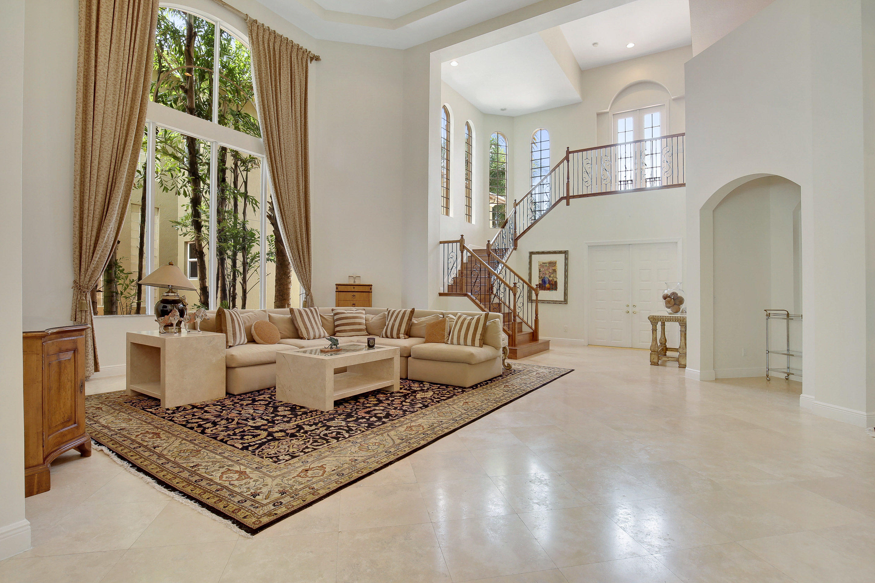 8173 Valhalla Drive Delray Beach, FL 33446 - Photo 2 of 59 GRAND ENTRANCE - OVER 26 " CEILINGS