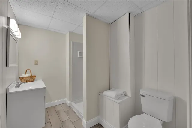 a view of store room with racks