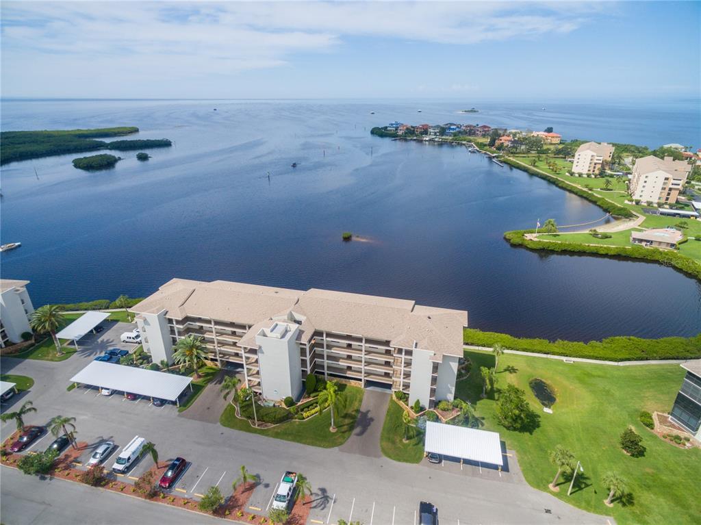 8211 Brent Street, Unit 816 Port Richey, FL 34668 - Photo 2 of 52 an aerial view of a house with a outdoor space