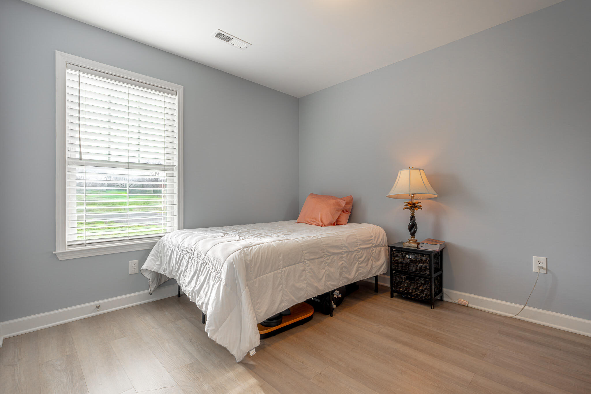3546 Edwardsville Road Hardy, VA 24101 - Photo 14 of 29 a bed room with a bed and a lamp