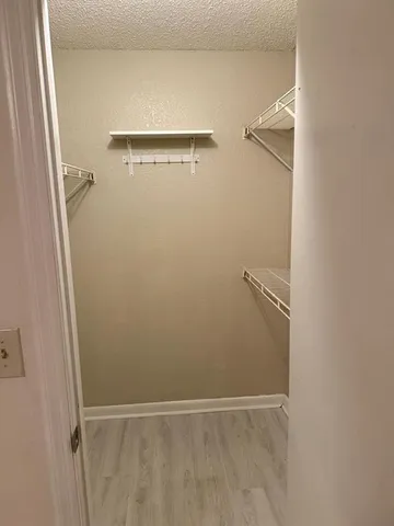a bathroom with a shower and a toilet