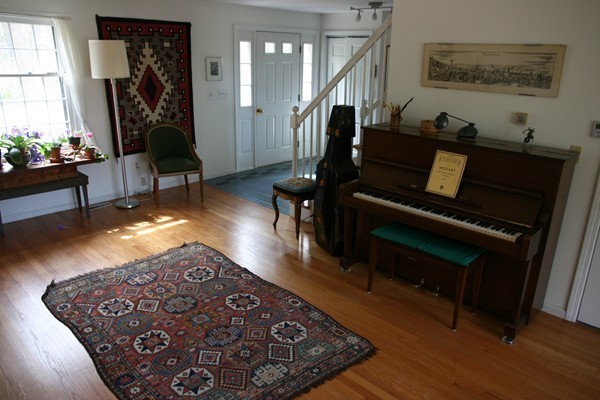 11 Cole Road Williamsburg, MA 01039 - Photo 14 of 30 a living room with wooden floor and a rug