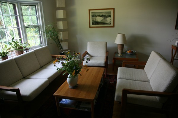 11 Cole Road Williamsburg, MA 01039 - Photo 16 of 30 a living room with furniture and a potted plant
