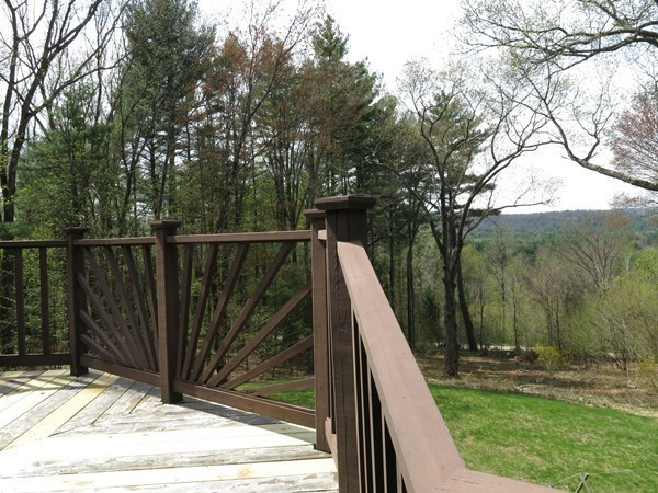 11 Cole Road Williamsburg, MA 01039 - Photo 23 of 30 a view of deck with mountain and trees