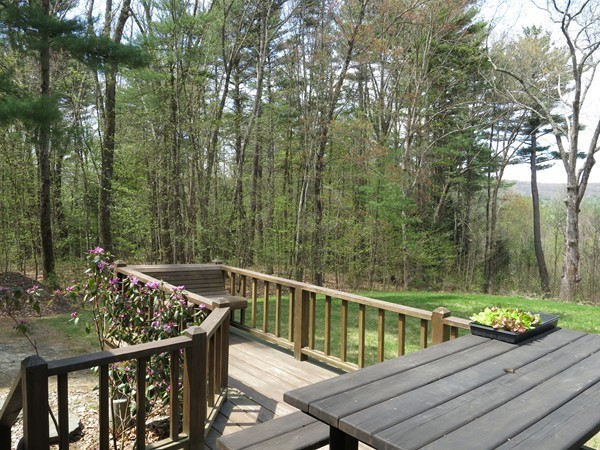 11 Cole Road Williamsburg, MA 01039 - Photo 7 of 30 a view of a chairs and table on the balcony