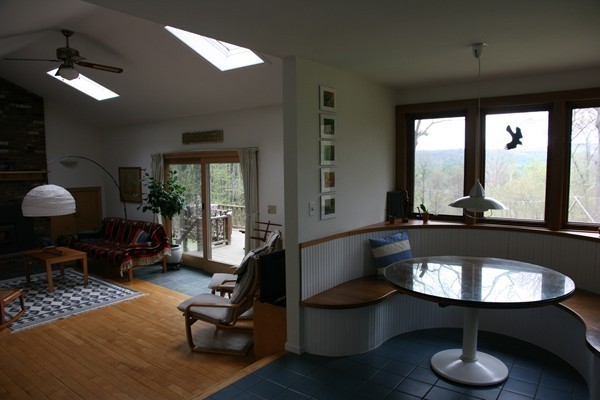 11 Cole Road Williamsburg, MA 01039 - Photo 8 of 30 a living room with furniture and a large window