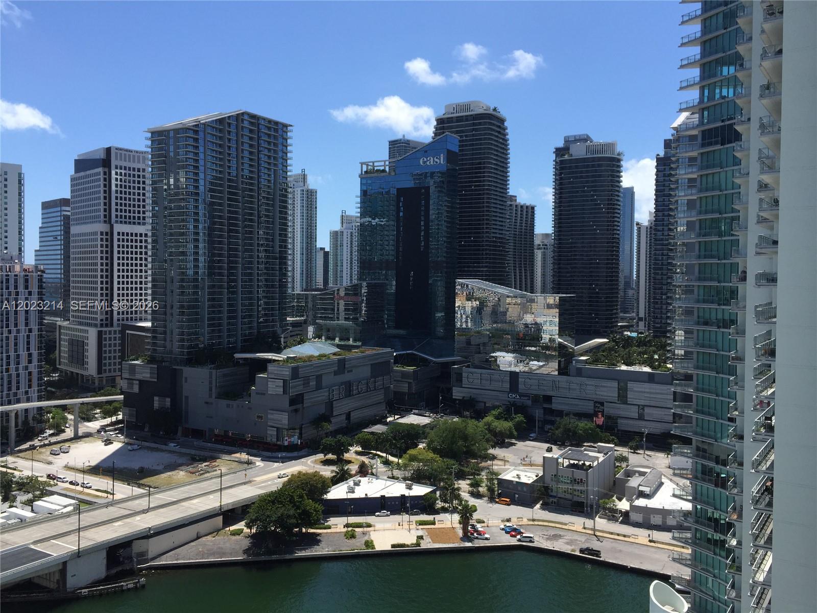 90 Southwest 3rd Street, Unit 2614 Miami, FL 33130 - Photo 2 of 13 a view of a city with tall buildings