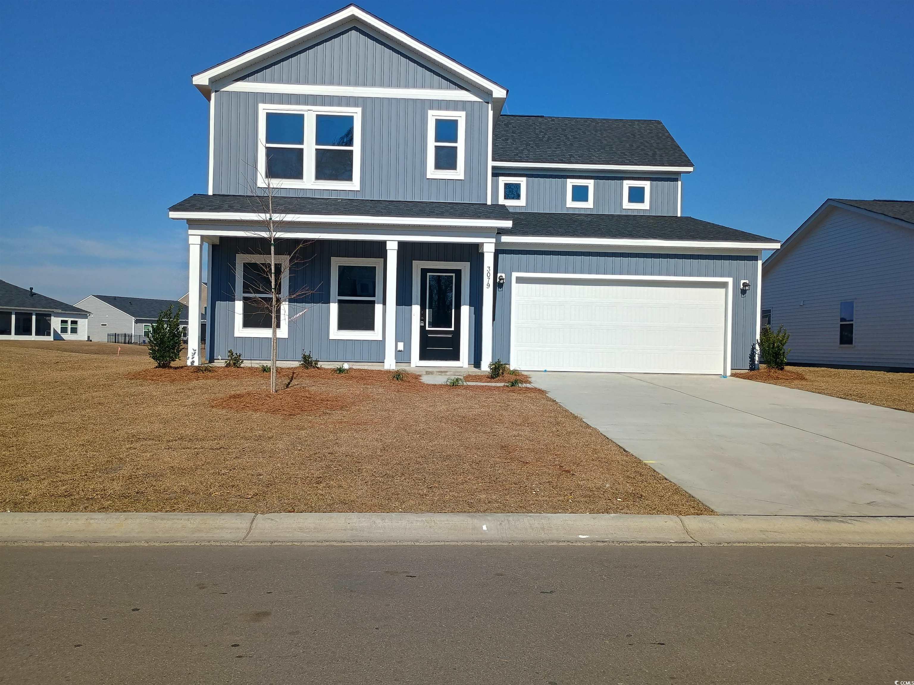 3079 Palma Way Myrtle Beach, SC 29579 - Photo 1 of 8 View of front of property featuring a porch, drive