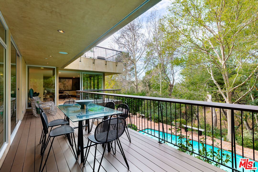 3114 Streamview Lane Studio City, CA 91604 - Photo 43 of 75 a view of a patio with furniture and yard