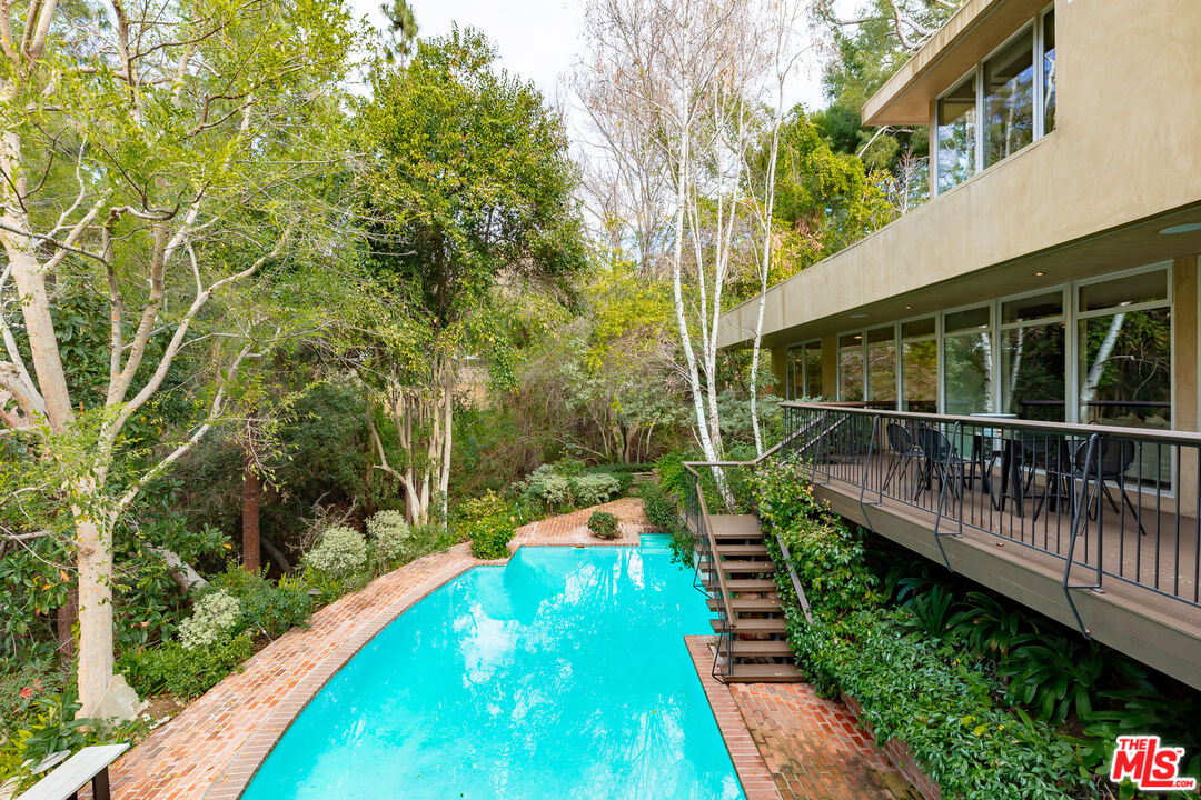 3114 Streamview Lane Studio City, CA 91604 - Photo 44 of 75 a view of swimming pool from a balcony