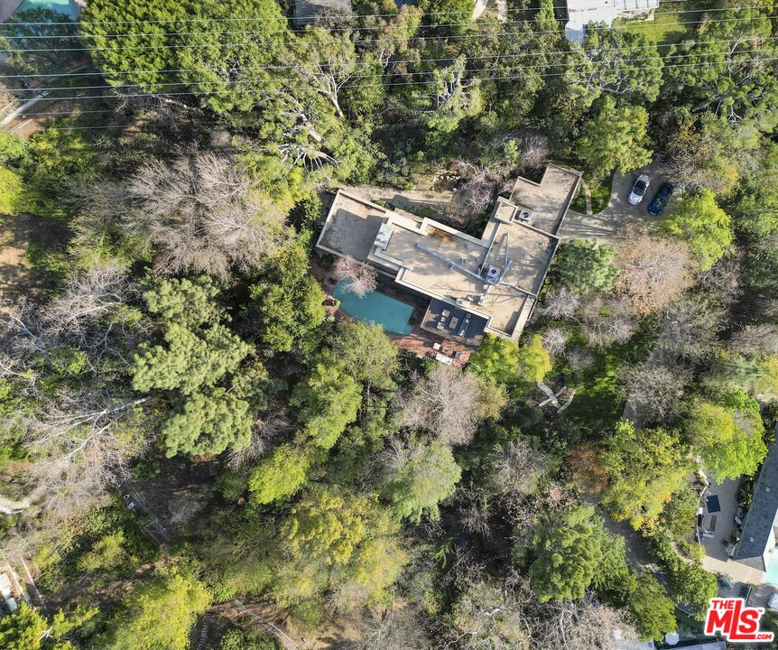 3114 Streamview Lane Studio City, CA 91604 - Photo 54 of 75 a view of a yard with plants and large trees
