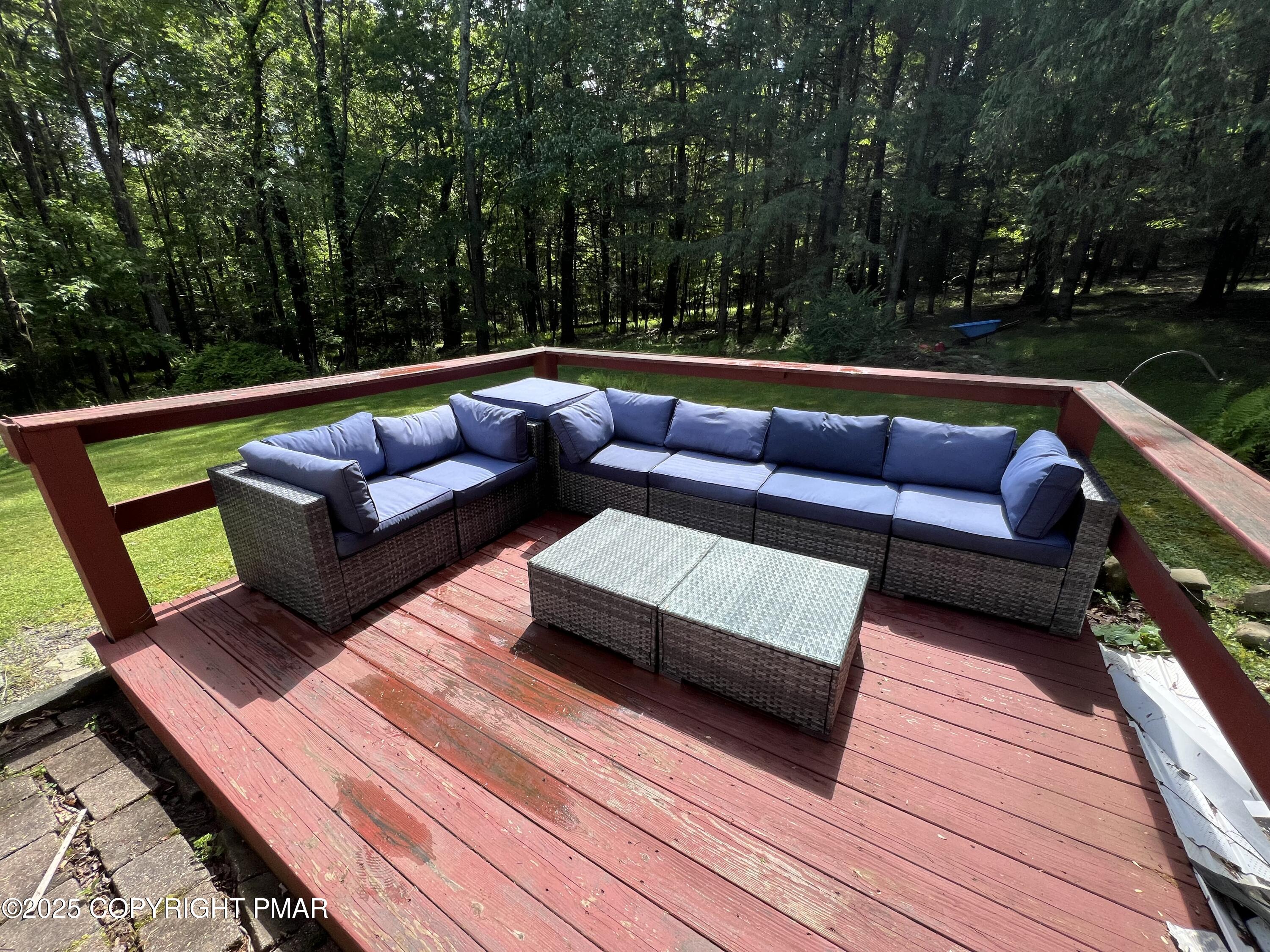 354 Sand Spring Road Cresco, PA 18326 - Photo 18 of 20 Rear Deck