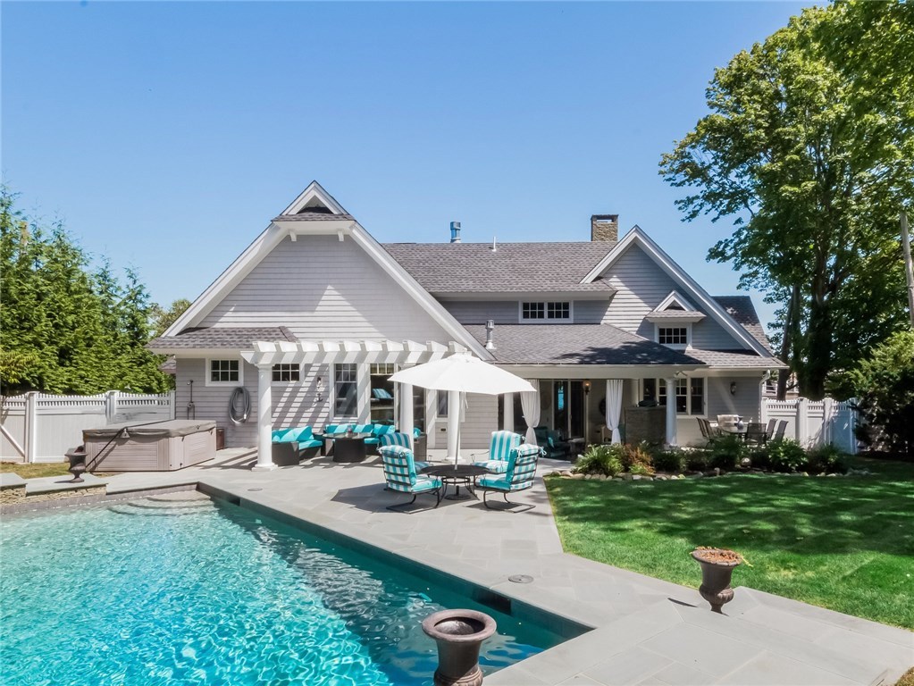 171 Eustis Avenue Newport, RI 02840 - Photo 8 of 39 Enjoy the 30' x 18' gunite salt water pool
