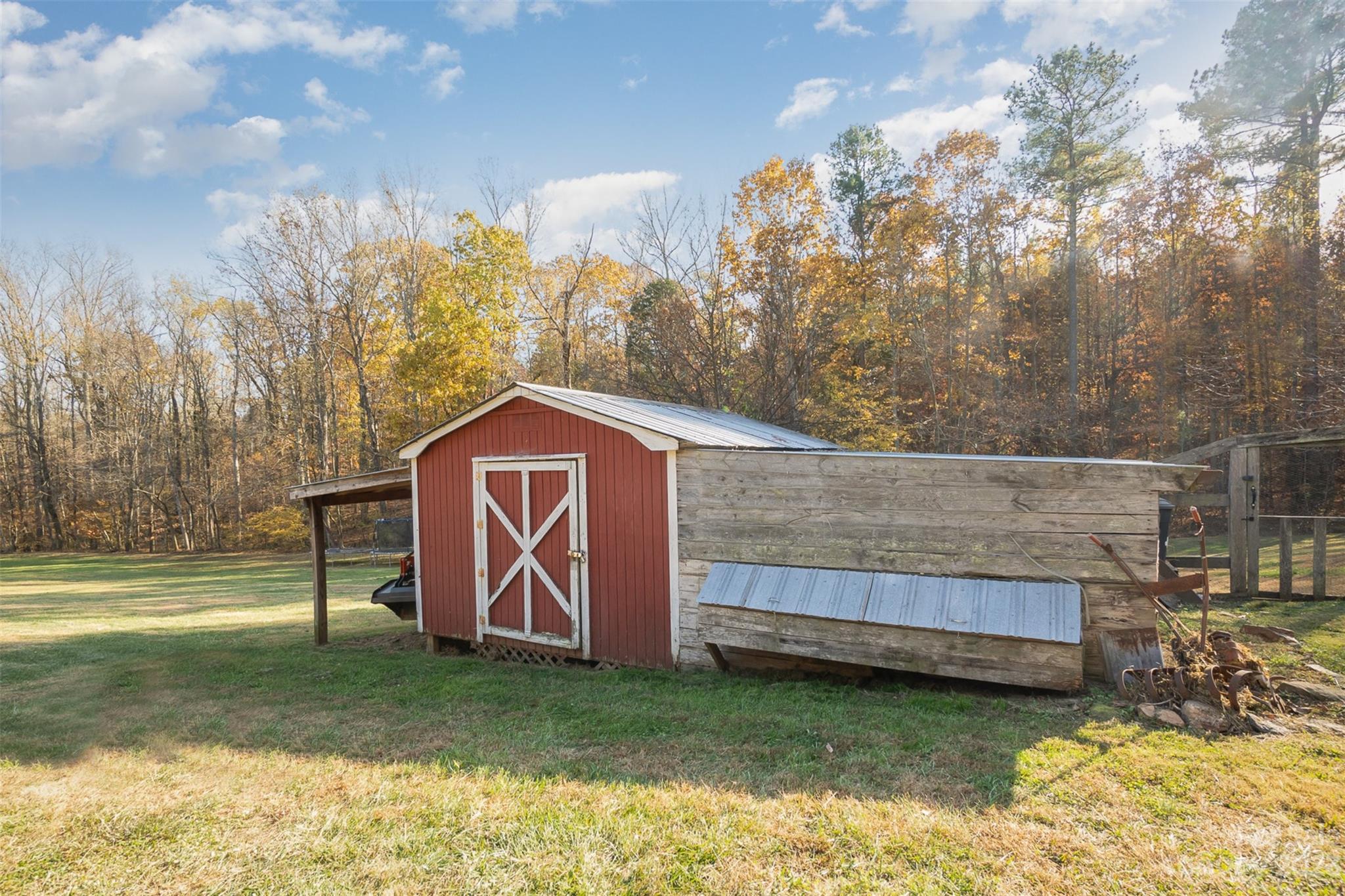 494 Graystone Road Rockwell, NC 28138 - Photo 33 of 36 a view of a back yard of the house