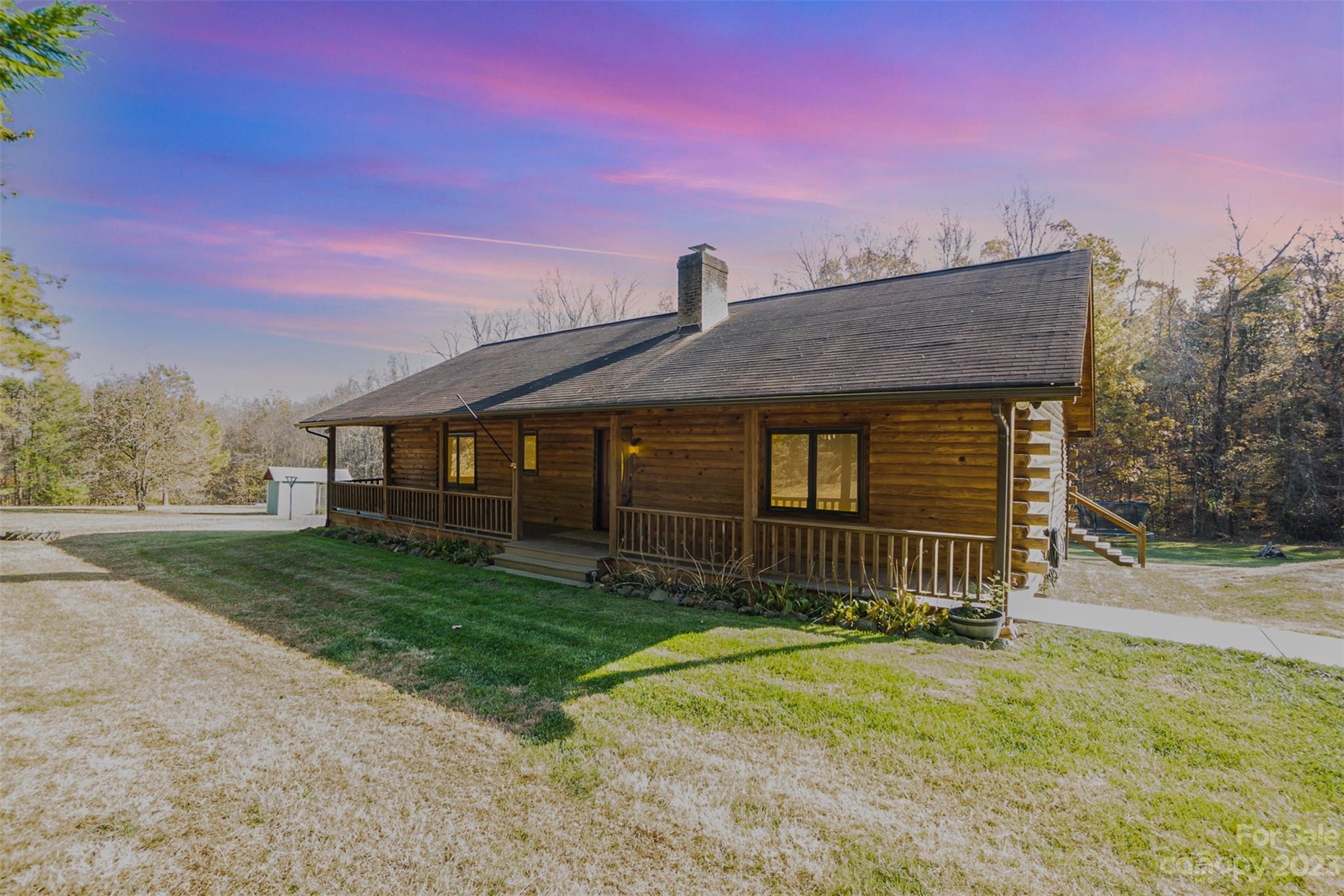 494 Graystone Road Rockwell, NC 28138 - Photo 36 of 36 a front view of a house with a yard