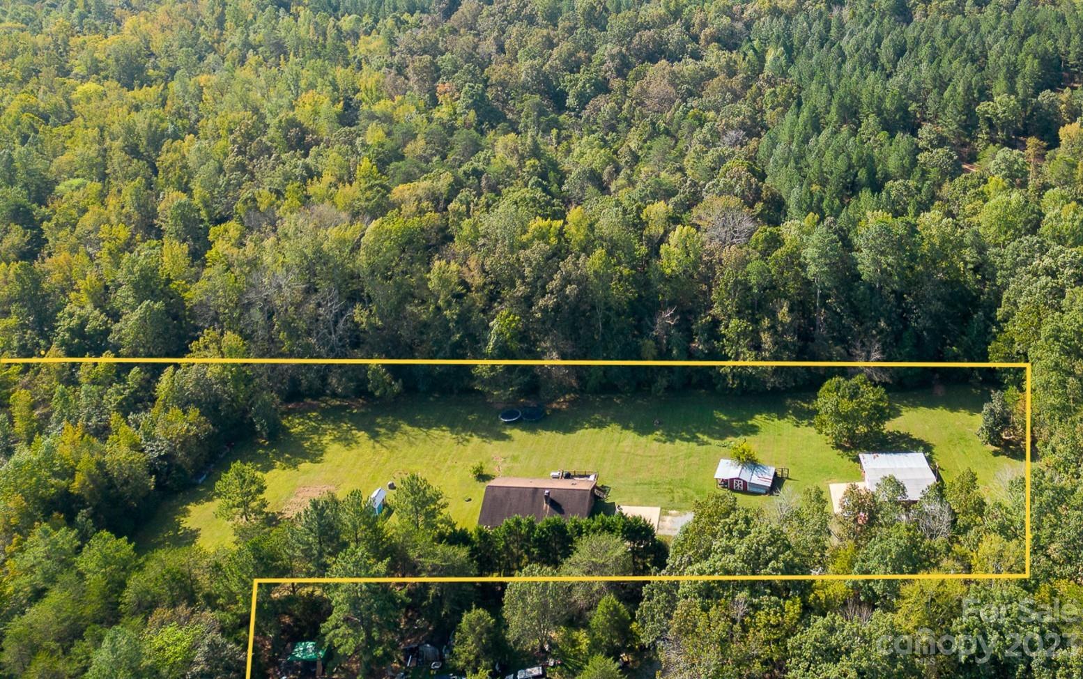 494 Graystone Road Rockwell, NC 28138 - Photo 10 of 36 an aerial view of a houses with a lake view