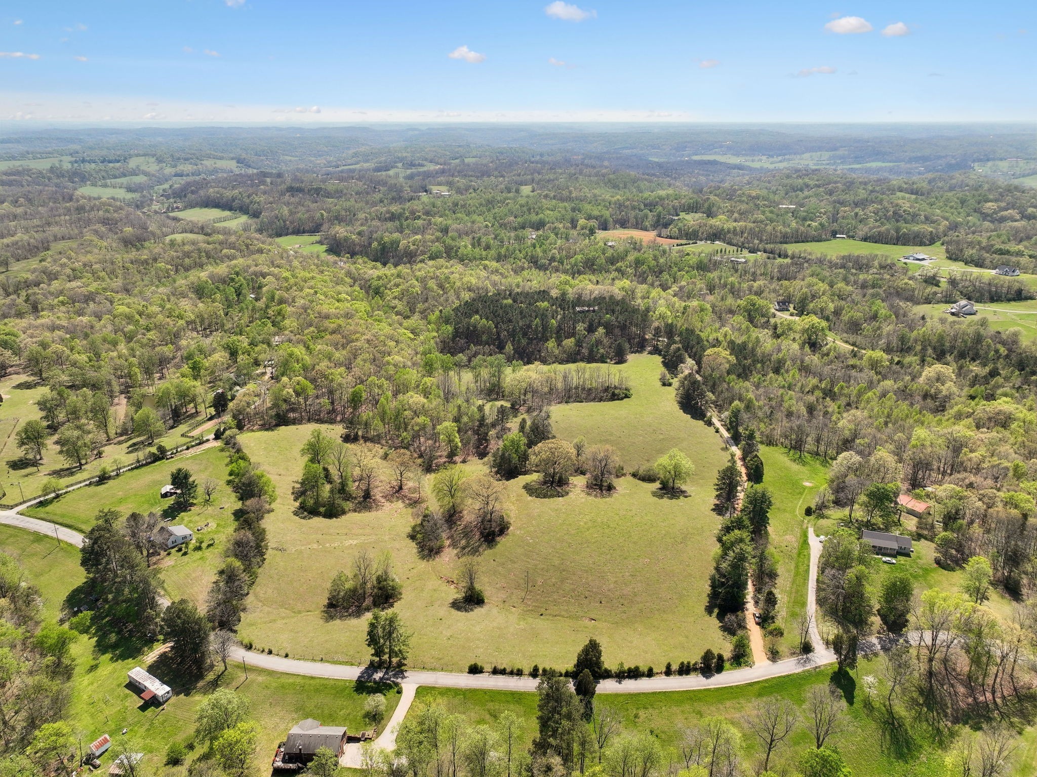 3467 Shouse Road Santa Fe, TN 38482 - Photo 2 of 55 an aerial view of residential houses with outdoor space