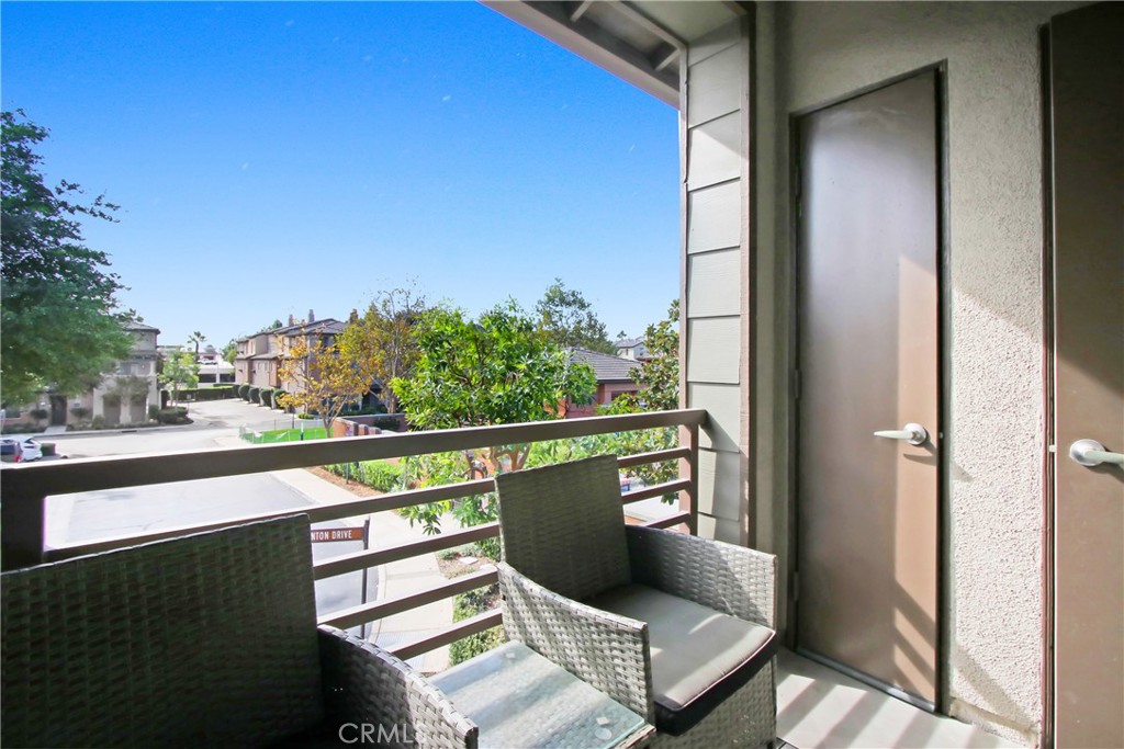 12422 Benton Drive, Unit 1 Rancho Cucamonga, CA 91739 - Photo 10 of 20 a view of balcony with furniture