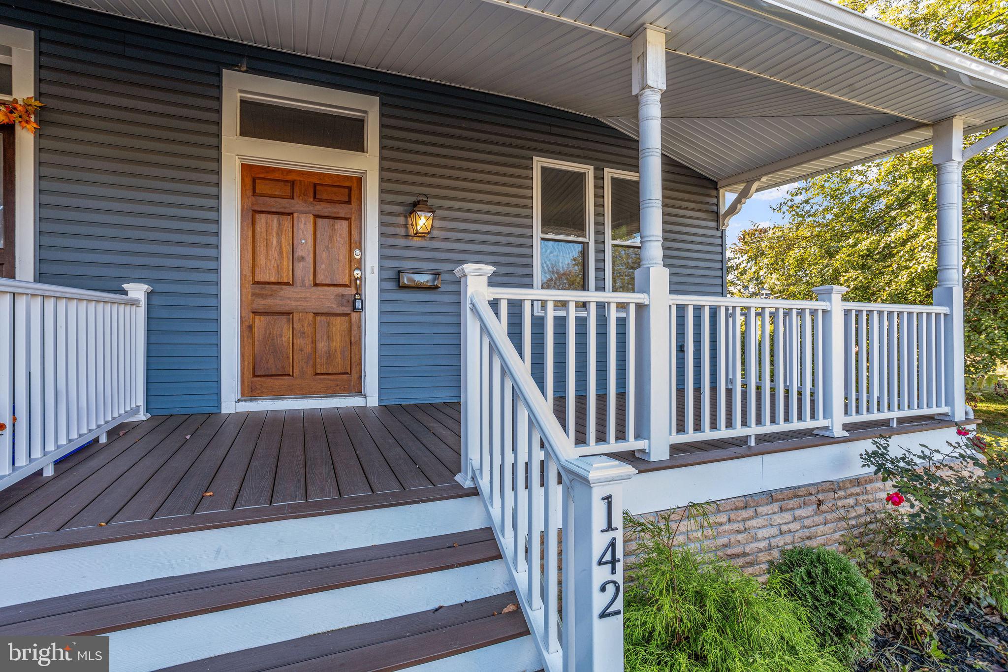 144 Snyder Place Moorestown, NJ 08057 - Photo 3 of 36 a view of porch with wooden floor
