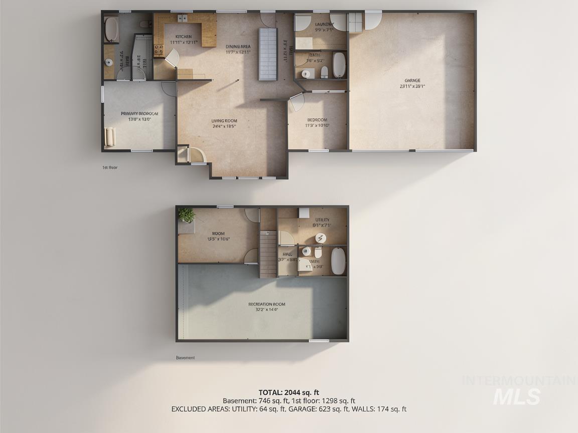 445 South College Street Oakley, ID 83346 - Photo 24 of 24 View of floor plan / room layout