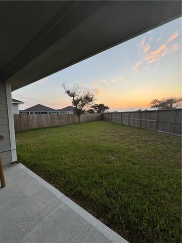 a view of a green field