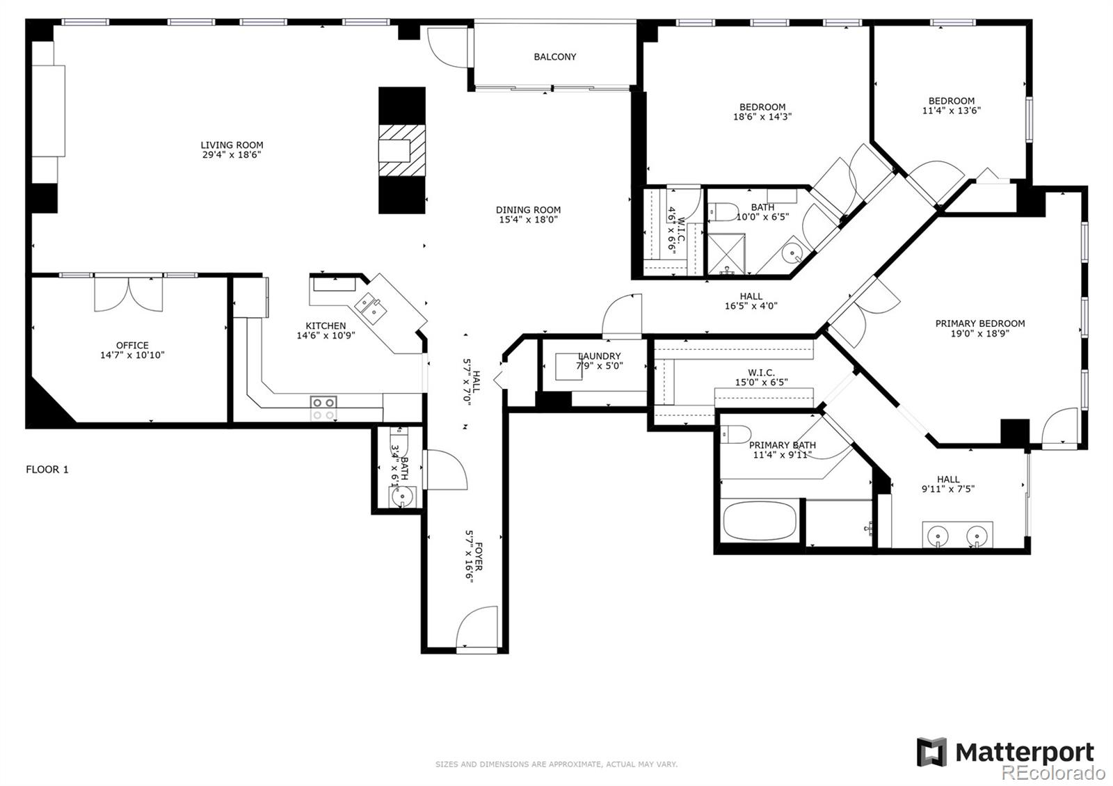 475 West 12th Avenue, Unit 6G Denver, CO 80204 - Photo 44 of 44 a picture of a wall with a white building