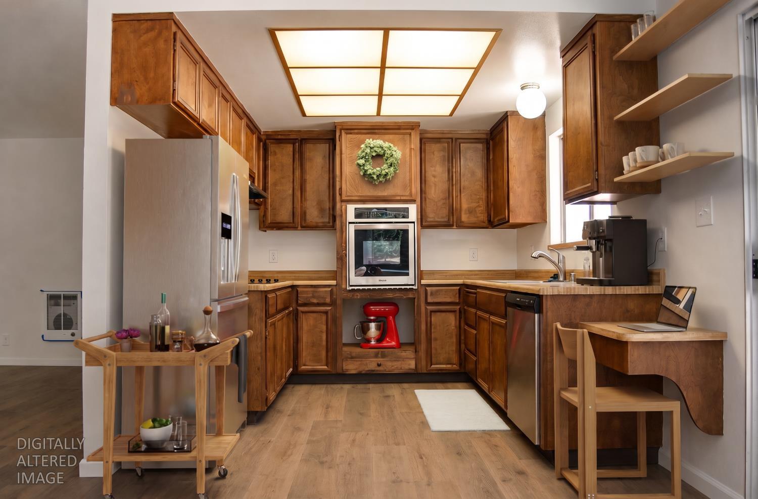 20131 Shake Ridge Road Volcano, CA 95689 - Photo 12 of 93 Virtually staged kitchen.