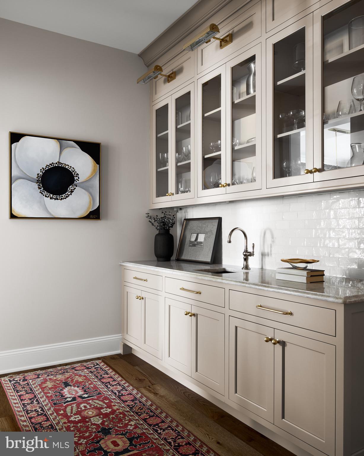 406 Barclay Road Bryn Mawr, PA 19010 - Photo 16 of 26 a kitchen with a sink and cabinets