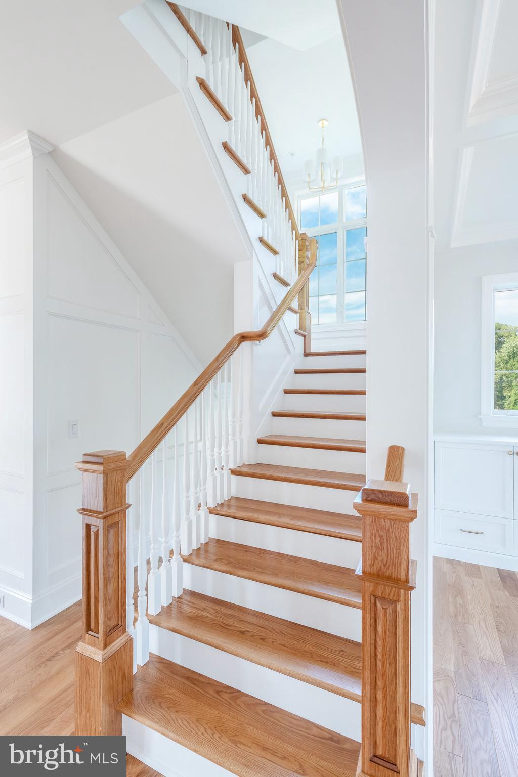 406 Barclay Road Bryn Mawr, PA 19010 - Photo 21 of 26 a view of entryway and hall with wooden floor