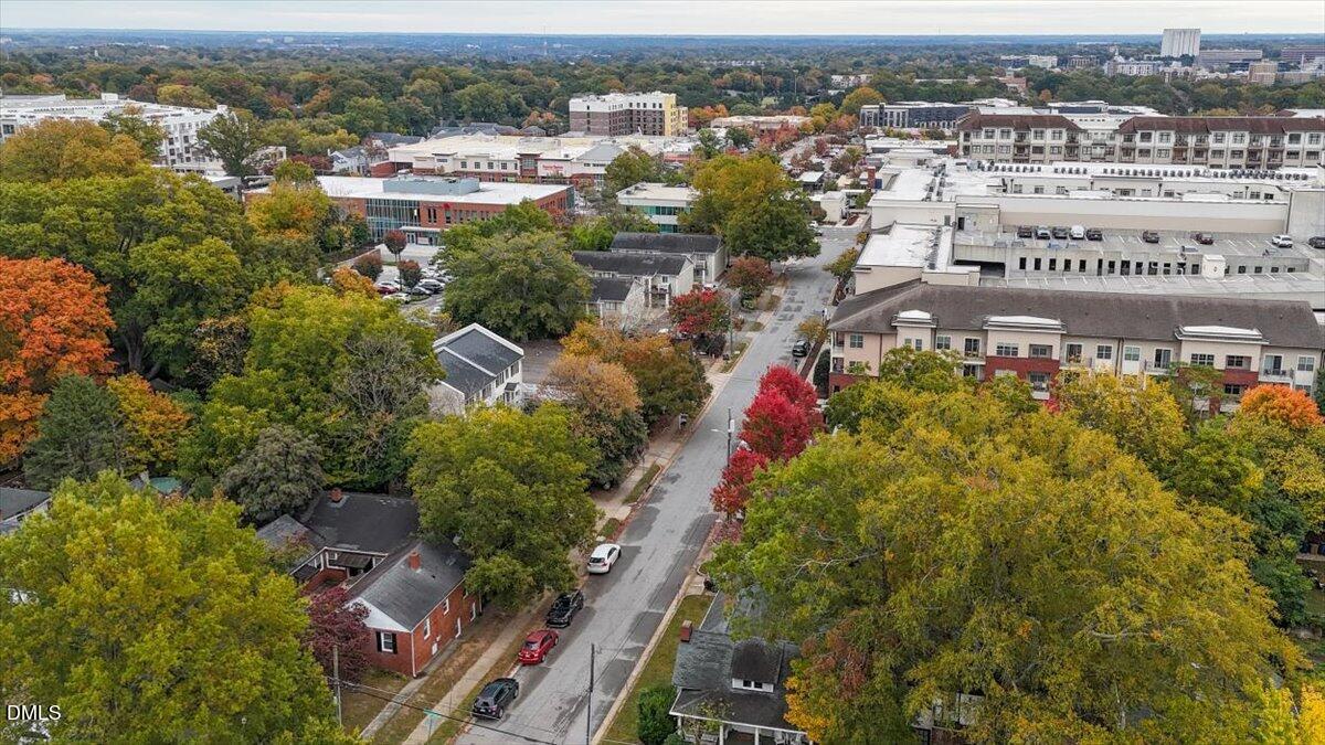 400 Chamberlain Street Raleigh, NC 27607 - Photo 12 of 23 an aerial view of residential houses with outdoor space and parking